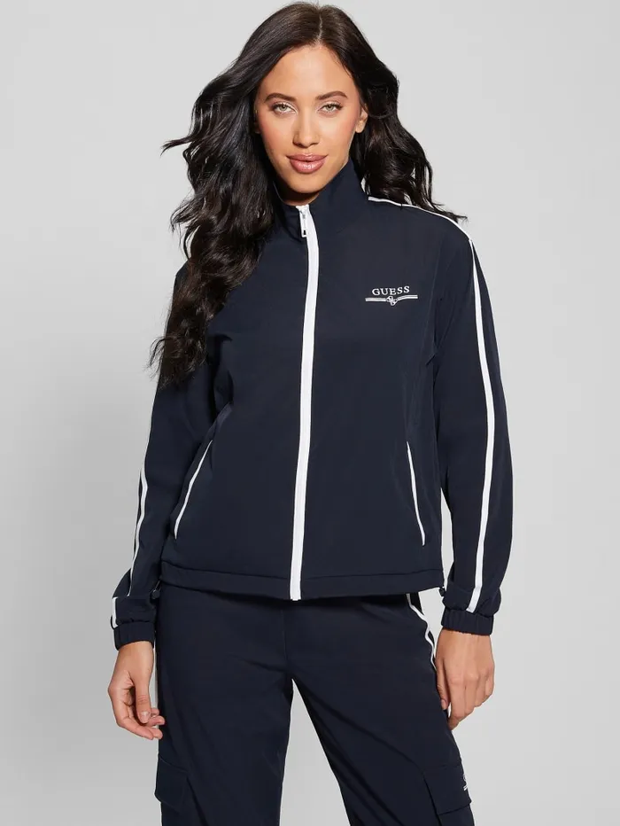 GUESS Sweaters and Knits Arleth FullZip Jacket Blue 8211 Women
