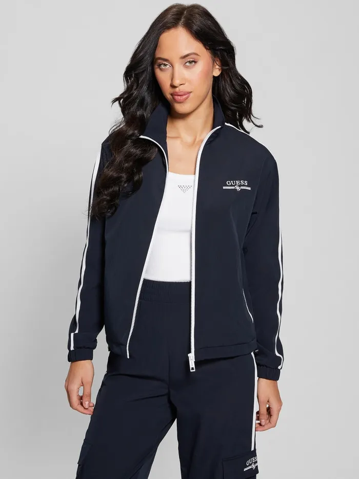GUESS Sweaters and Knits Arleth FullZip Jacket Blue 8211 Women