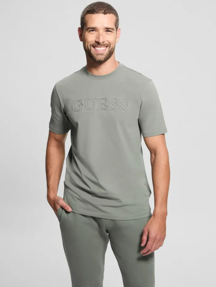GUESS T Shirts and Tanks Eco Alphy Tee Black 8211 Men