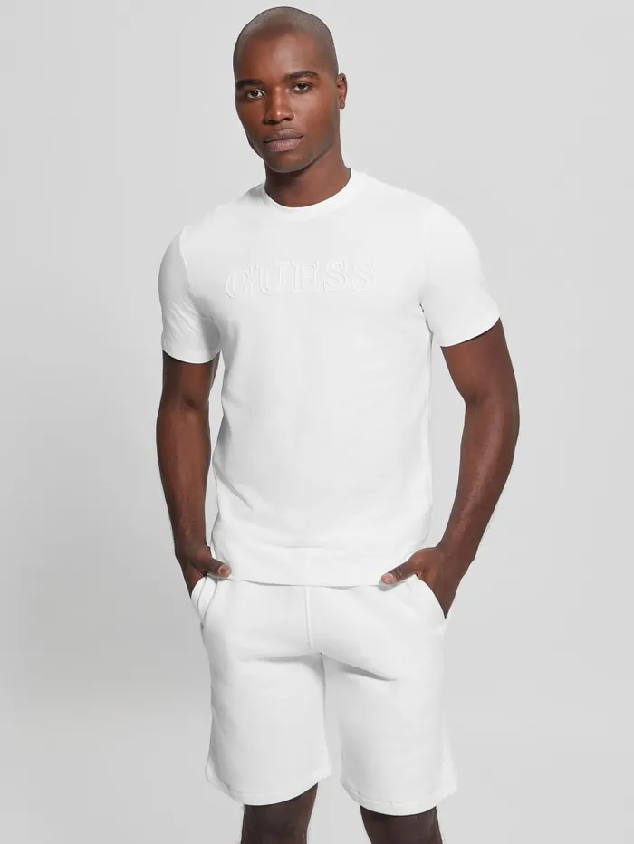 GUESS T Shirts and Tanks Eco Alphy Tee Green 8211 Men