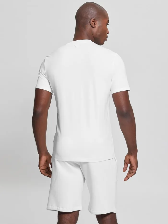 GUESS T Shirts and Tanks Eco Alphy Tee Green 8211 Men