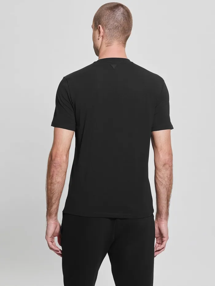 GUESS T Shirts and Tanks Eco Alphy Tee Green 8211 Men