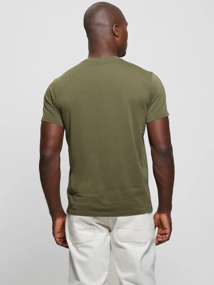 GUESS T Shirts and Tanks Eco Classic Tee Blue 8211 Men