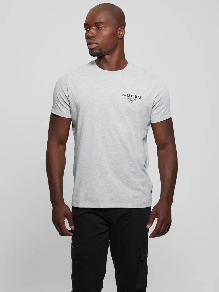 GUESS T Shirts and Tanks Eco Classic Tee Blue 8211 Men