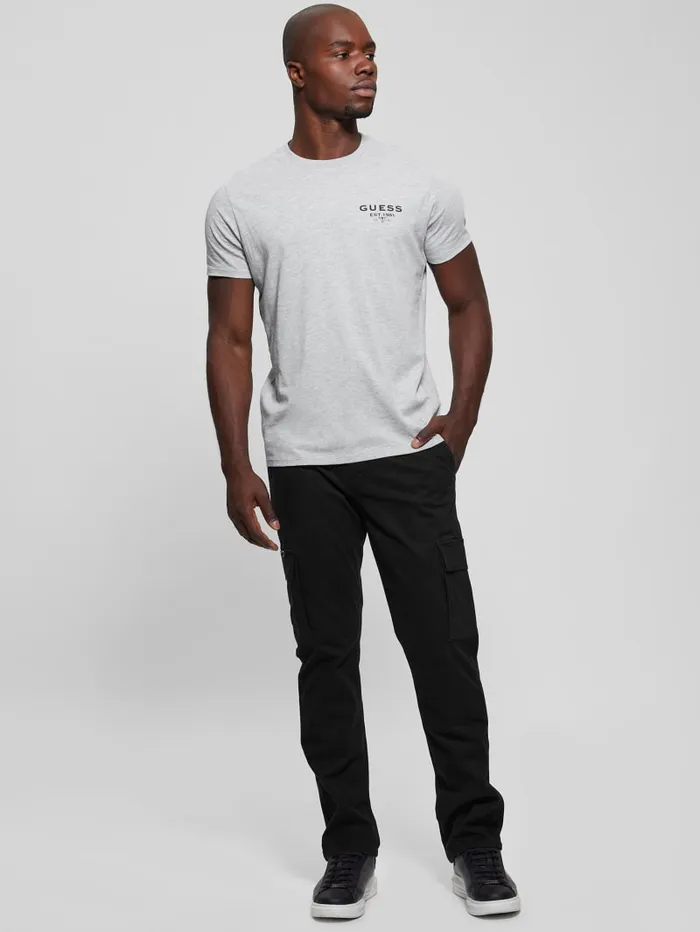 GUESS T Shirts and Tanks Eco Classic Tee Blue 8211 Men