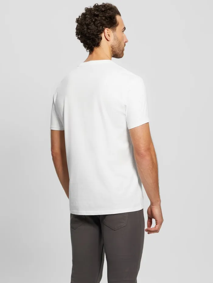GUESS T Shirts and Tanks Eco Classic Tee Blue 8211 Men