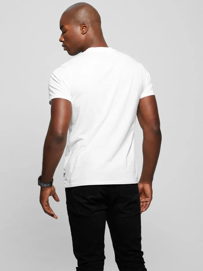 GUESS T Shirts and Tanks Eco Classic Tee Blue 8211 Men