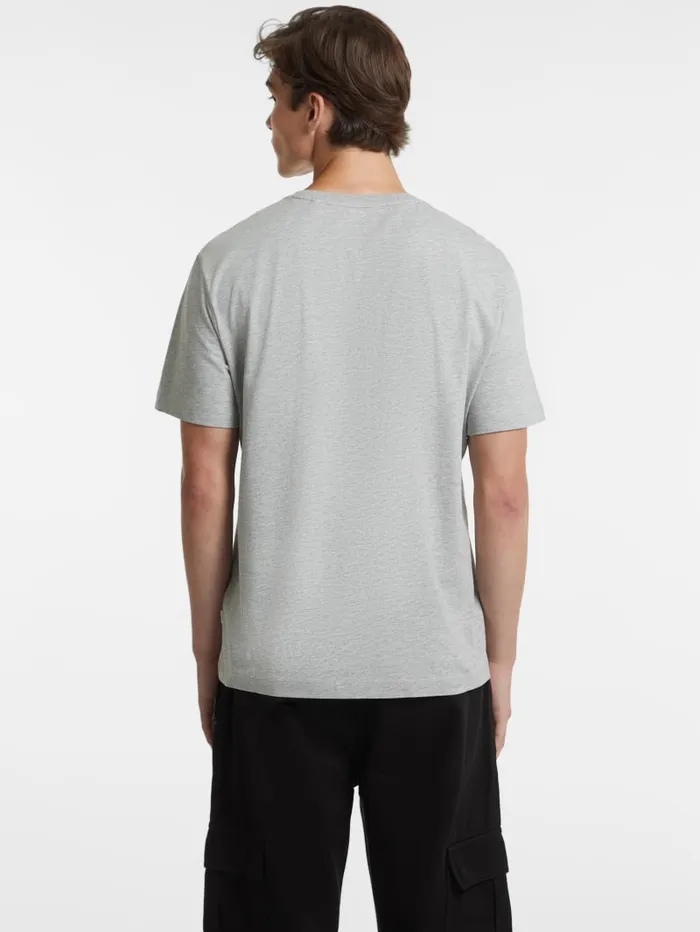 GUESS T Shirts and Tanks Mixed Chest Logo Tee Red 8211 Men