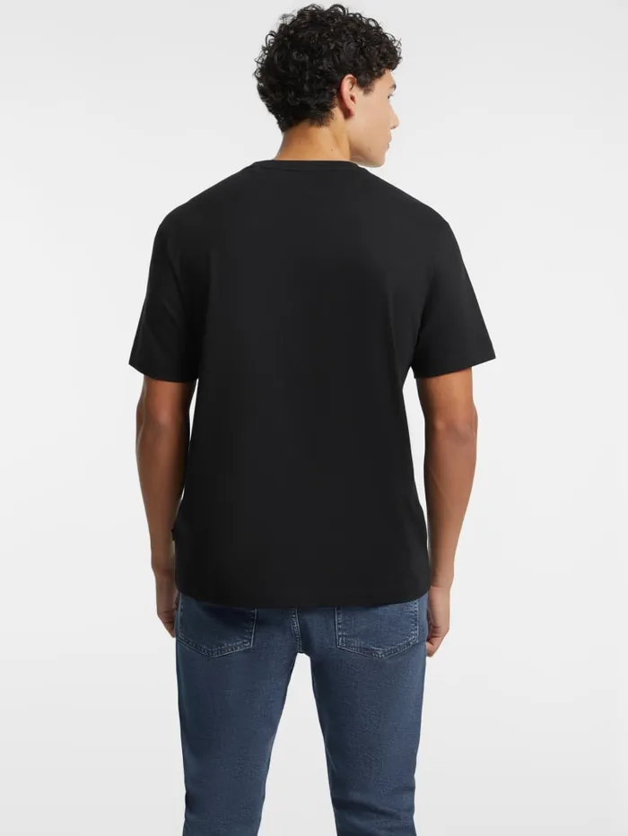 GUESS T Shirts and Tanks Mixed Chest Logo Tee Red 8211 Men