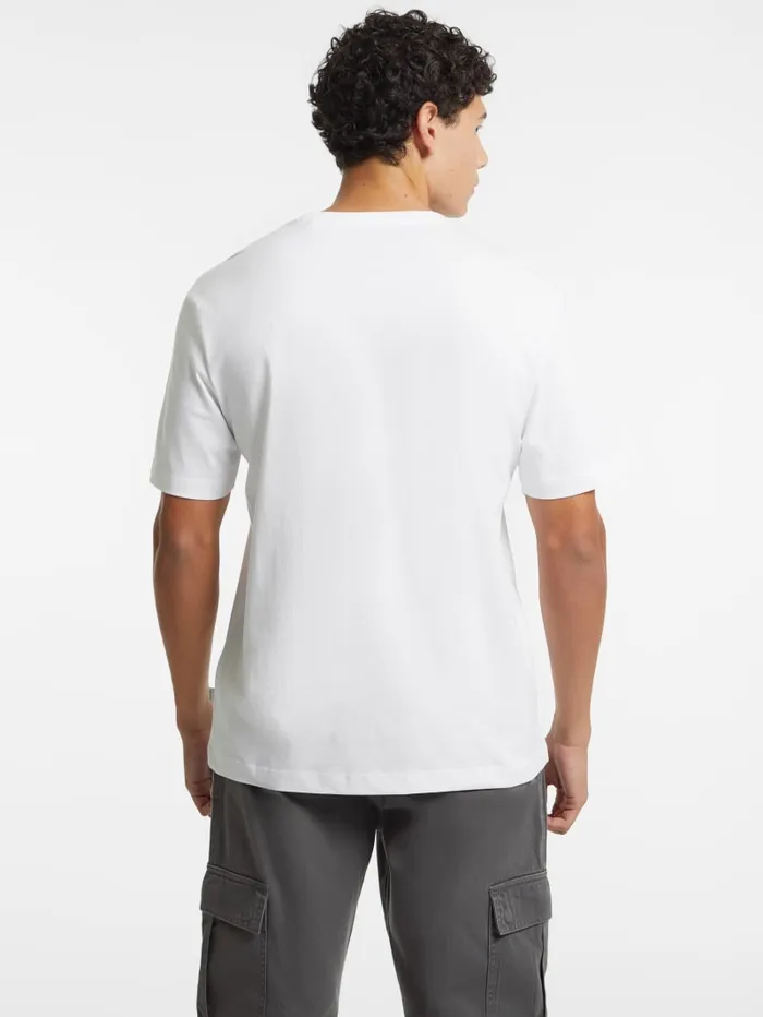 GUESS T Shirts and Tanks Mixed Chest Logo Tee Red 8211 Men