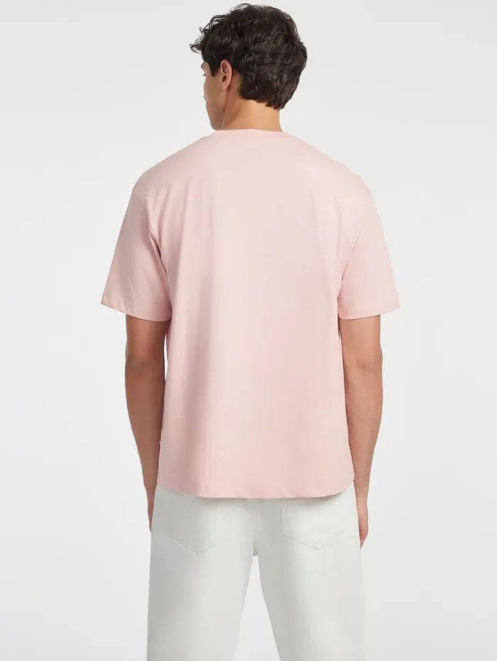 GUESS T Shirts and Tanks Mixed Logo Tee White 8211 Men