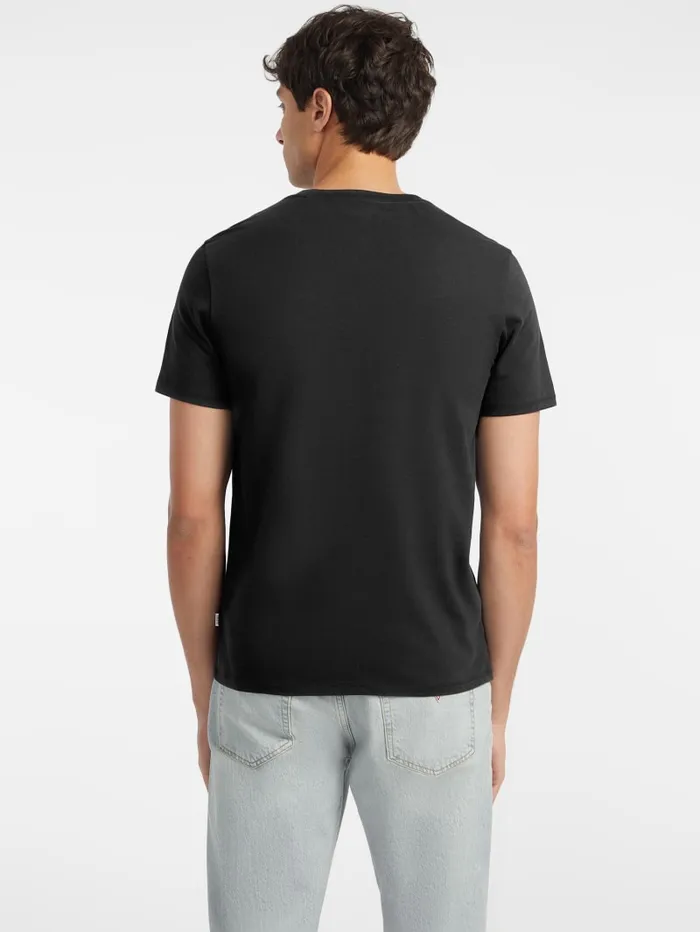 GUESS T Shirts and Tanks Slim American Tradition Tee Black 8211 Men
