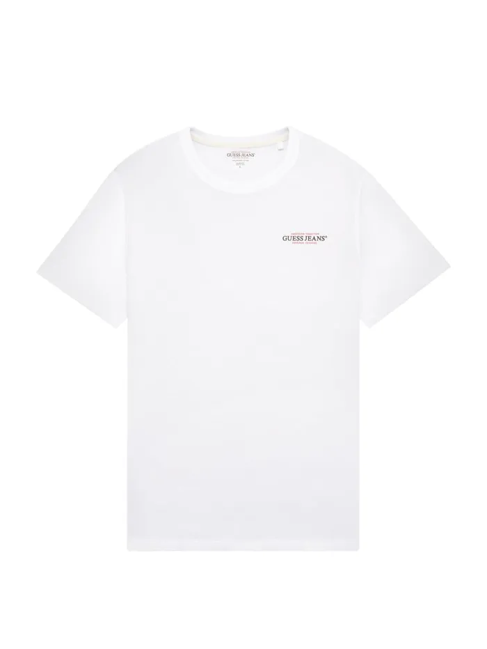 GUESS T Shirts and Tanks Slim American Tradition Tee Black 8211 Men