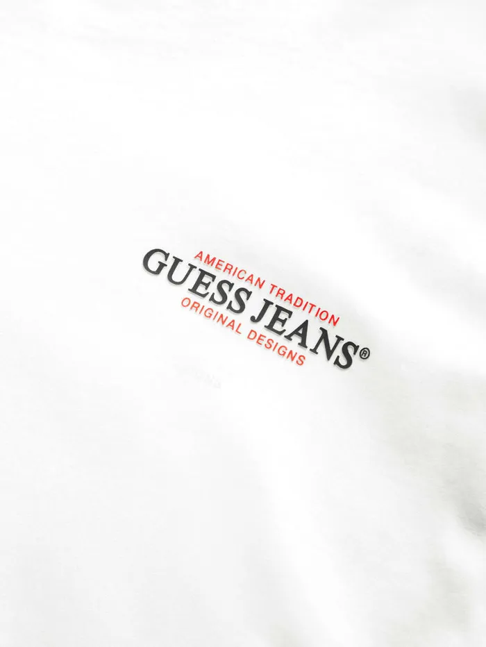 GUESS T Shirts and Tanks Slim American Tradition Tee Black 8211 Men