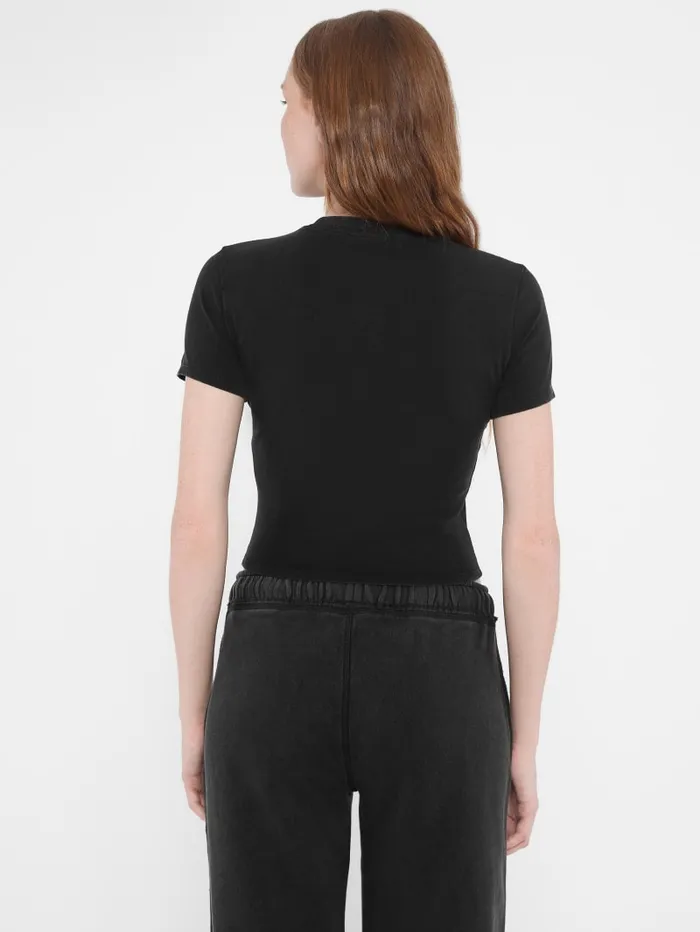 GUESS Tops and Tees Originals Baker Baby Tee Black 8211 Women