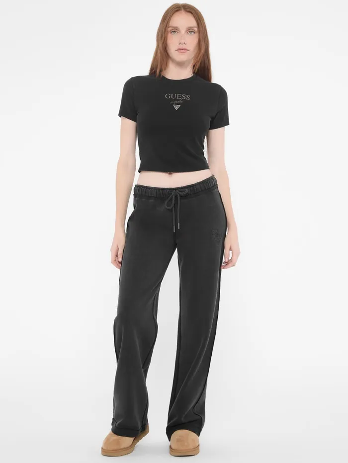 GUESS Tops and Tees Originals Baker Baby Tee Black 8211 Women