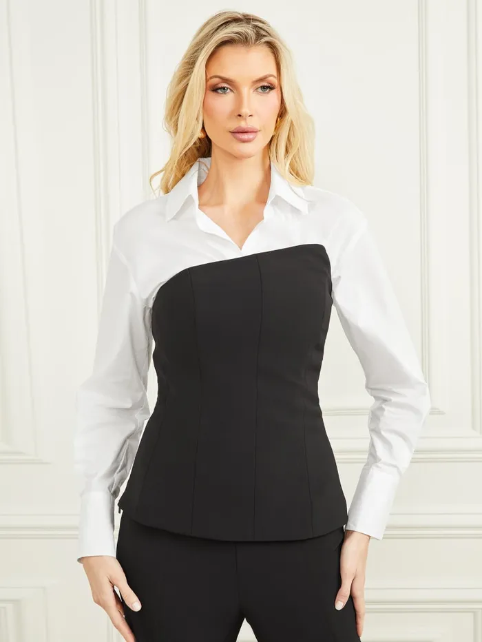 GUESS Tops Dallas Corset Top Black 8211 Women