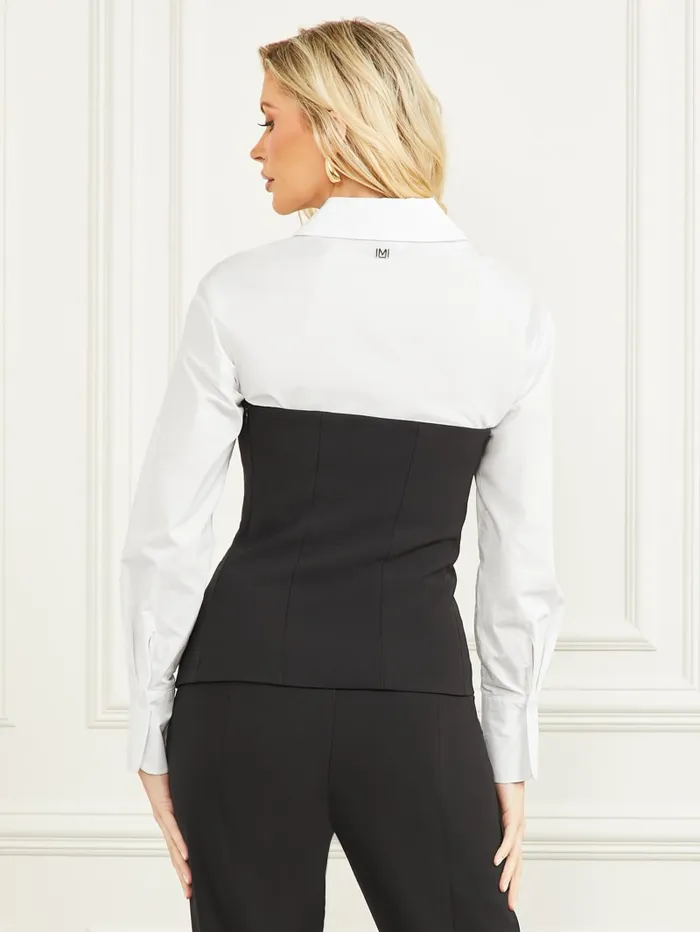 GUESS Tops Dallas Corset Top Black 8211 Women