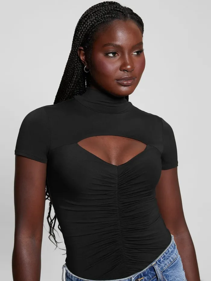 GUESS Tops Eco Brienna Cutout Top Black 8211 Women