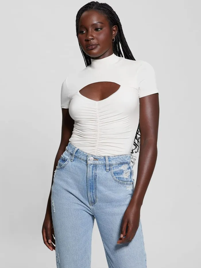 GUESS Tops Eco Brienna Cutout Top Black 8211 Women