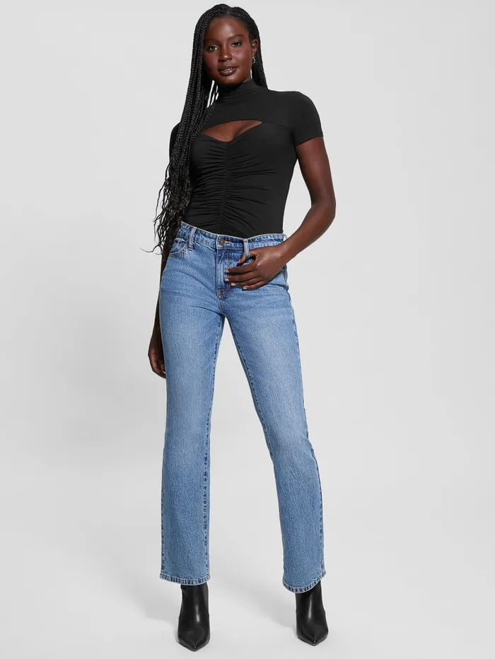 GUESS Tops Eco Brienna Cutout Top Black 8211 Women