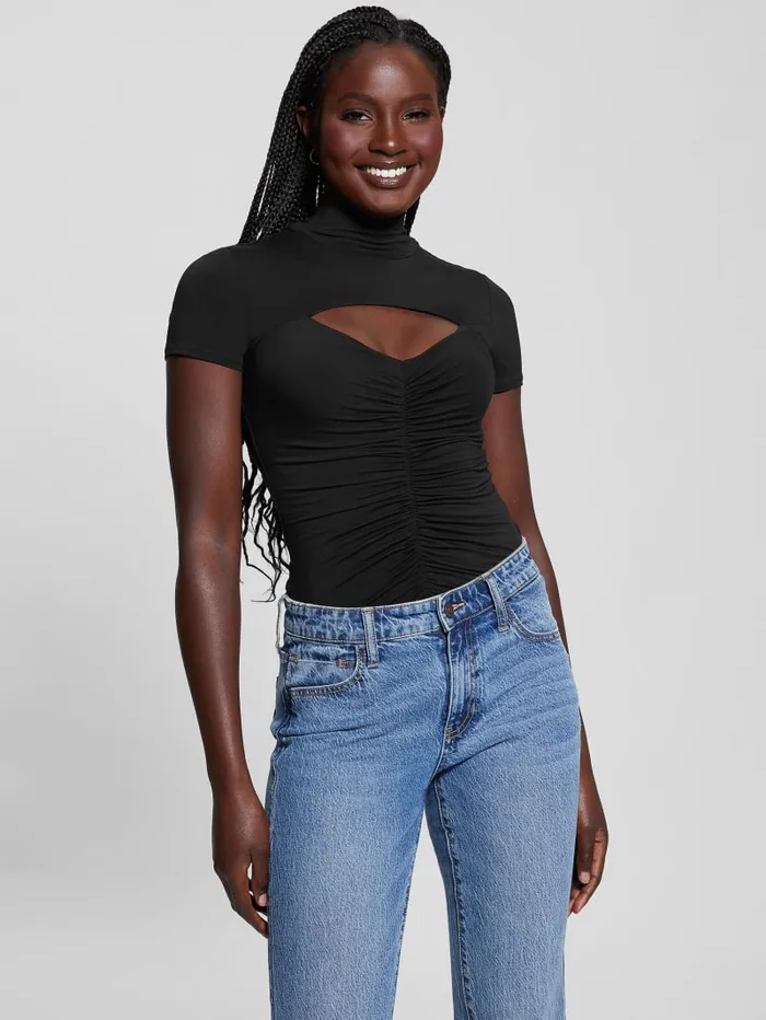 GUESS Tops Eco Brienna Cutout Top Black 8211 Women