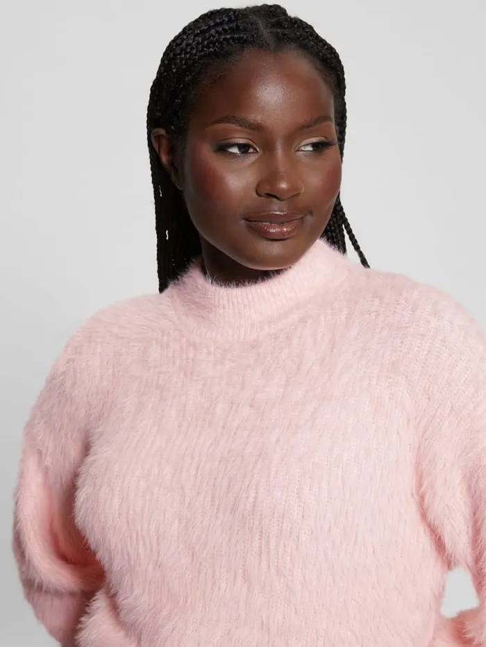 GUESS Tops Keyla Fuzzy Sweater White 8211 Women