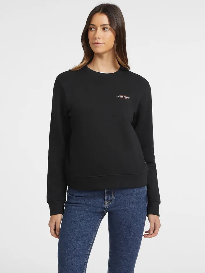 GUESS Tops Mini American Tradition Sweatshirt Black 8211 Women