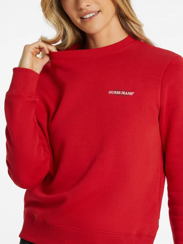 GUESS Tops Mini American Tradition Sweatshirt Black 8211 Women
