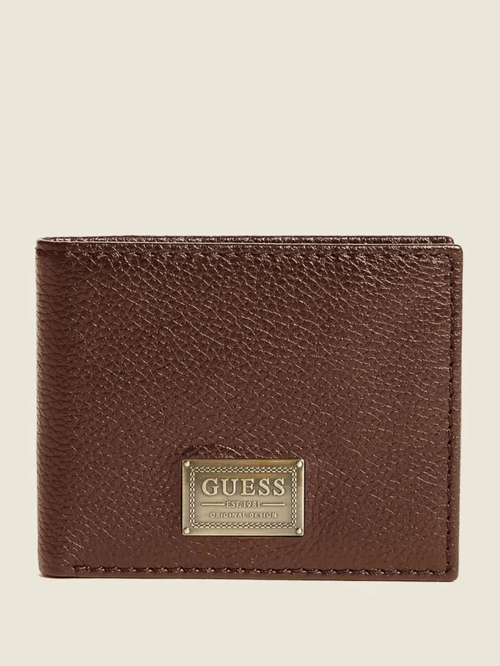 GUESS Wallets and Bags Bishop Bifold Wallet Brown 8211 Men