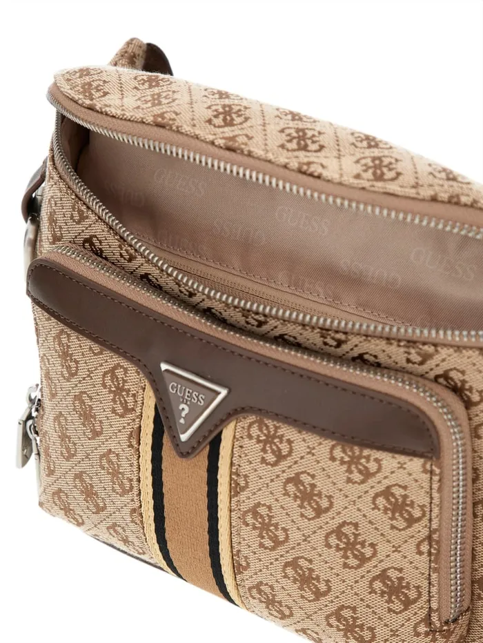 GUESS Wallets and Bags Milano Large Bum Bag Black 8211 Men