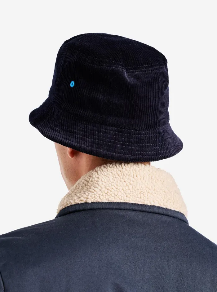 Hats Men Universal Works Universal Works Lewis Hat In Navy Brisbane Cord