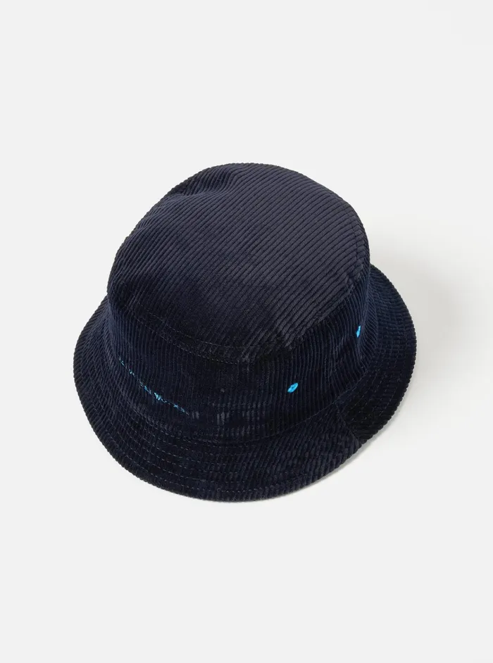 Hats Men Universal Works Universal Works Lewis Hat In Navy Brisbane Cord