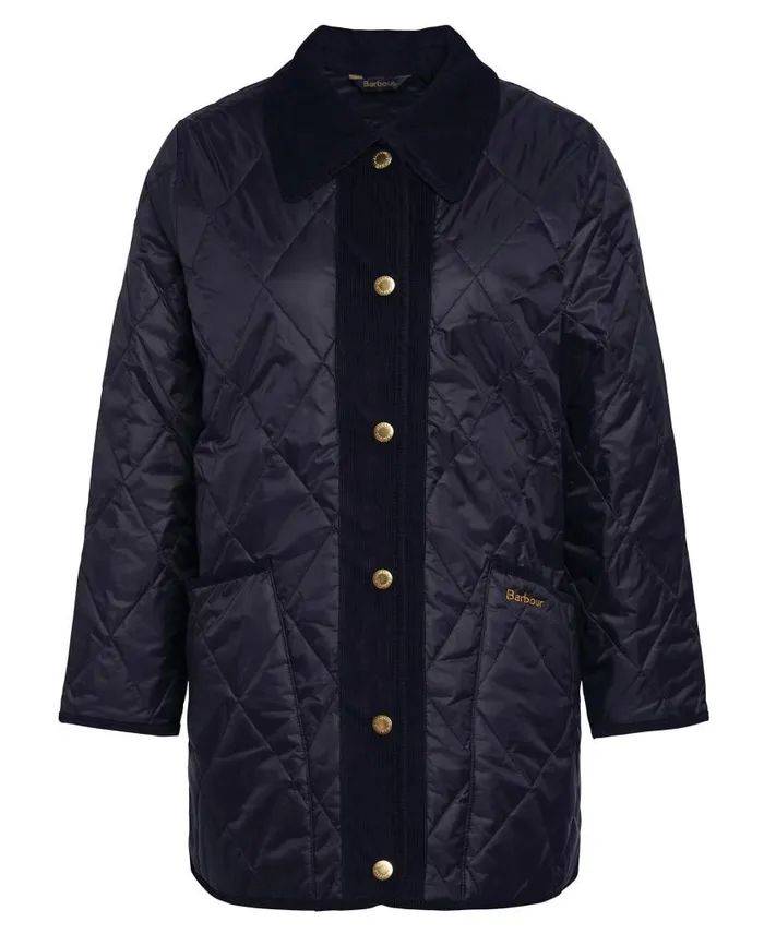 Highcliffe Quilted Jacket Classic Black Women Barbour Quilted Jackets