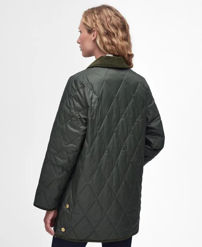 Highcliffe Quilted Jacket Classic Black Women Barbour Quilted Jackets