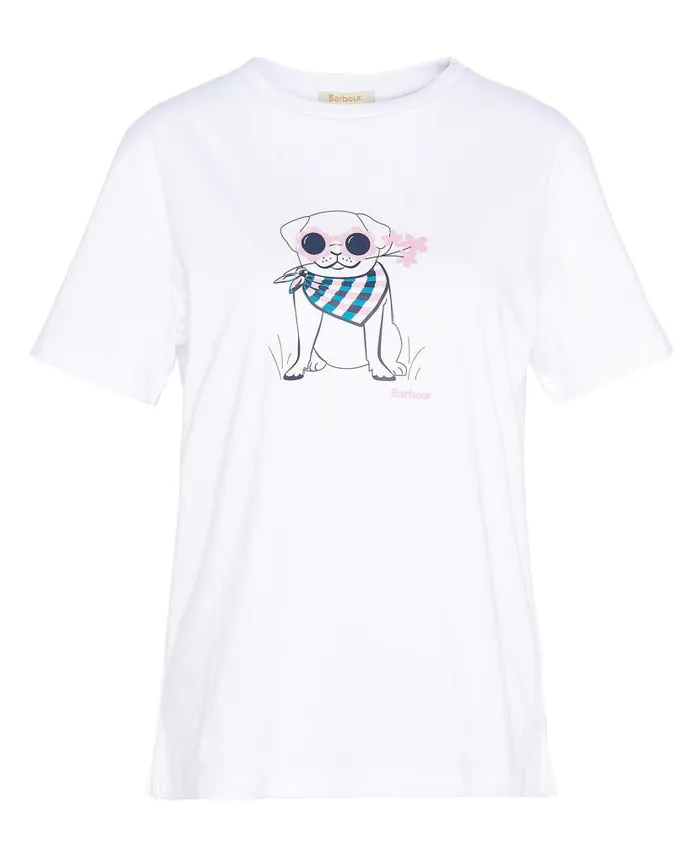 Honeywell TShirt Classic White Women Barbour TShirts