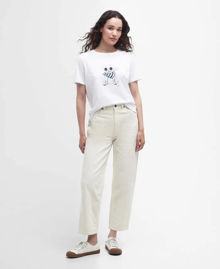 Honeywell TShirt Classic White Women Barbour TShirts