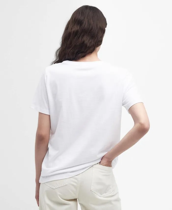 Honeywell TShirt Classic White Women Barbour TShirts
