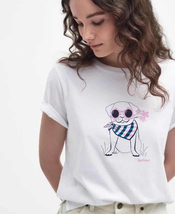 Honeywell TShirt Classic White Women Barbour TShirts