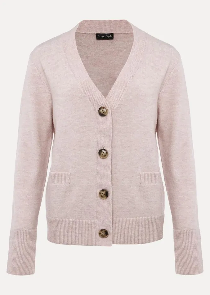 Ima Cosy Cardigan Soft Pink Women Phase Eight Knitwear