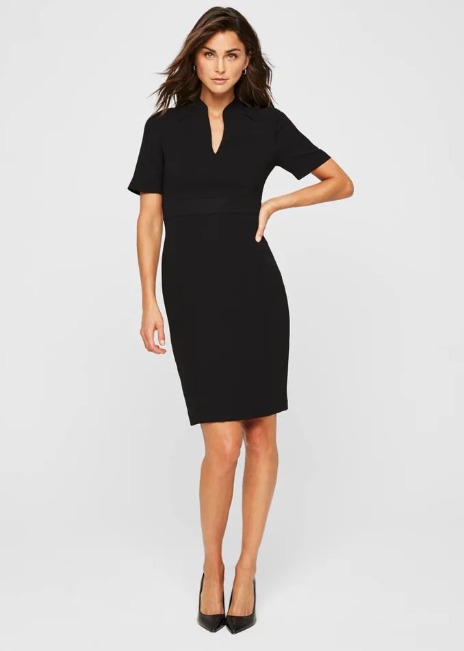 Isabella City Suit Dress Black Women Phase Eight Dresses