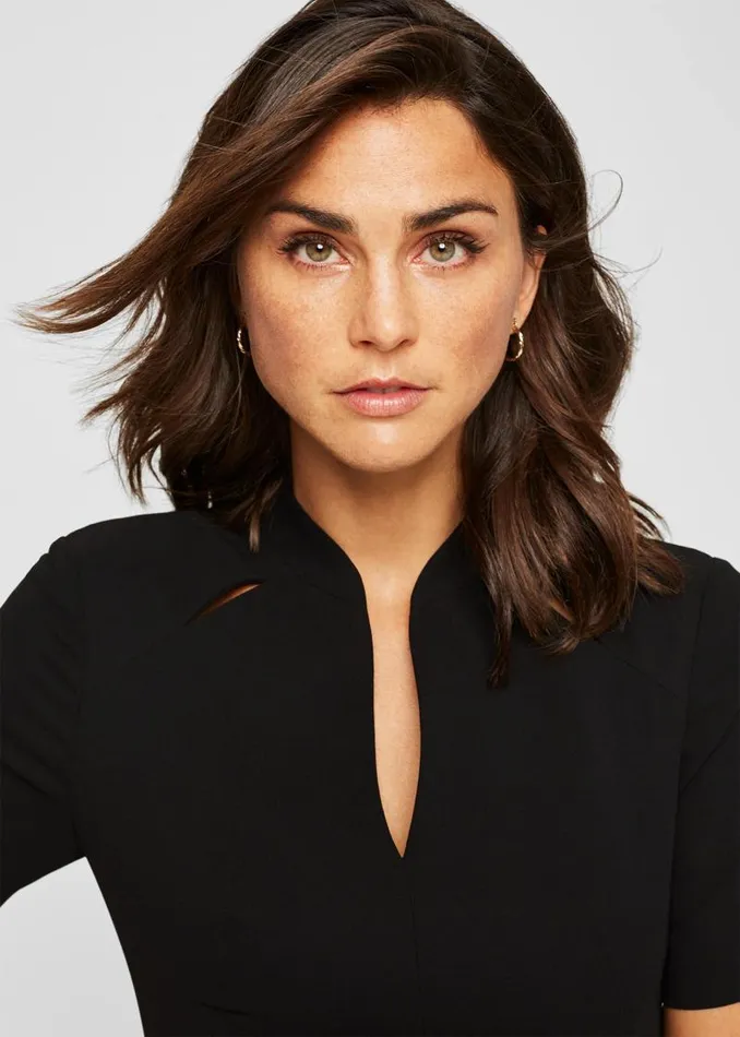 Isabella City Suit Dress Black Women Phase Eight Dresses