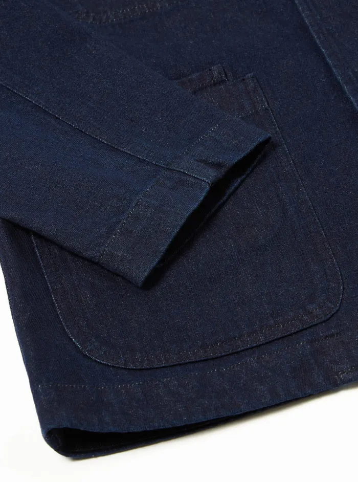 Jackets Men Universal Works Universal Works Bakers Jacket In 11oz Indigo Denim