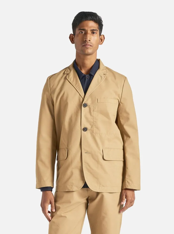 Jackets Men Universal Works Universal Works Capitol Jacket In Sand Brushed Polytech