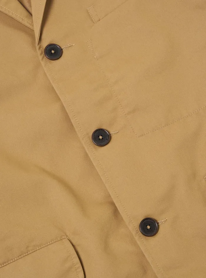 Jackets Men Universal Works Universal Works Capitol Jacket In Sand Brushed Polytech