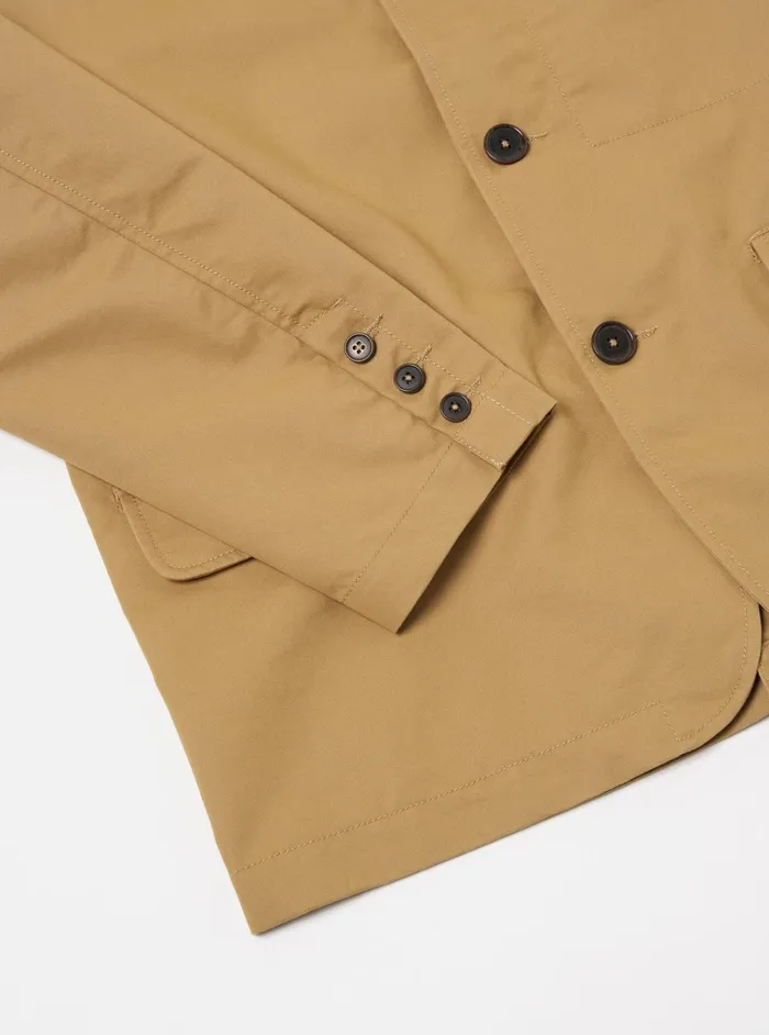 Jackets Men Universal Works Universal Works Capitol Jacket In Sand Brushed Polytech
