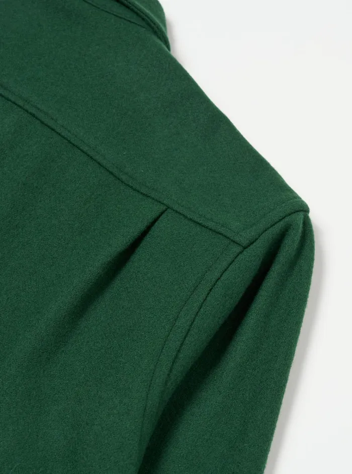 Jackets Men Universal Works Universal Works Easy Jacket In Green Melton