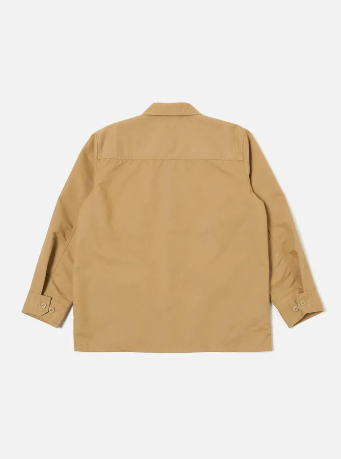 Jackets Men Universal Works Universal Works Jungle Jacket In Sand Brushed Polytech