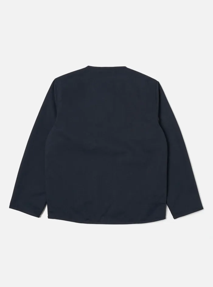 Jackets Men Universal Works Universal Works Parachute Liner Jacket In Navy Brushed Polytech