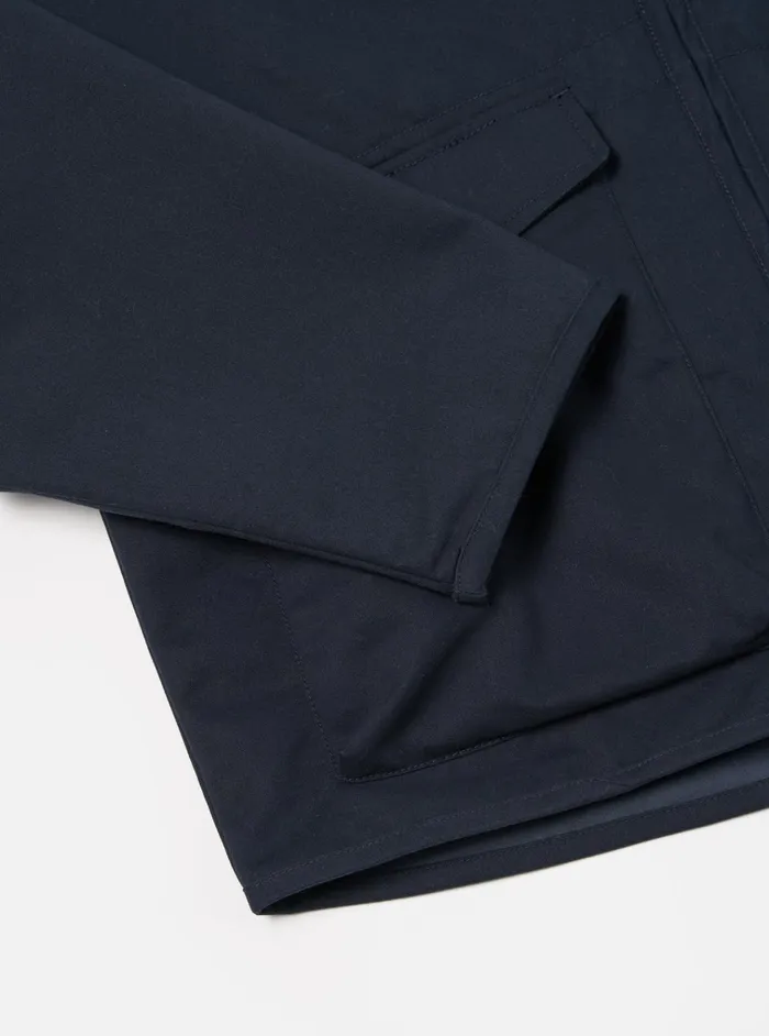 Jackets Men Universal Works Universal Works Parachute Liner Jacket In Navy Brushed Polytech